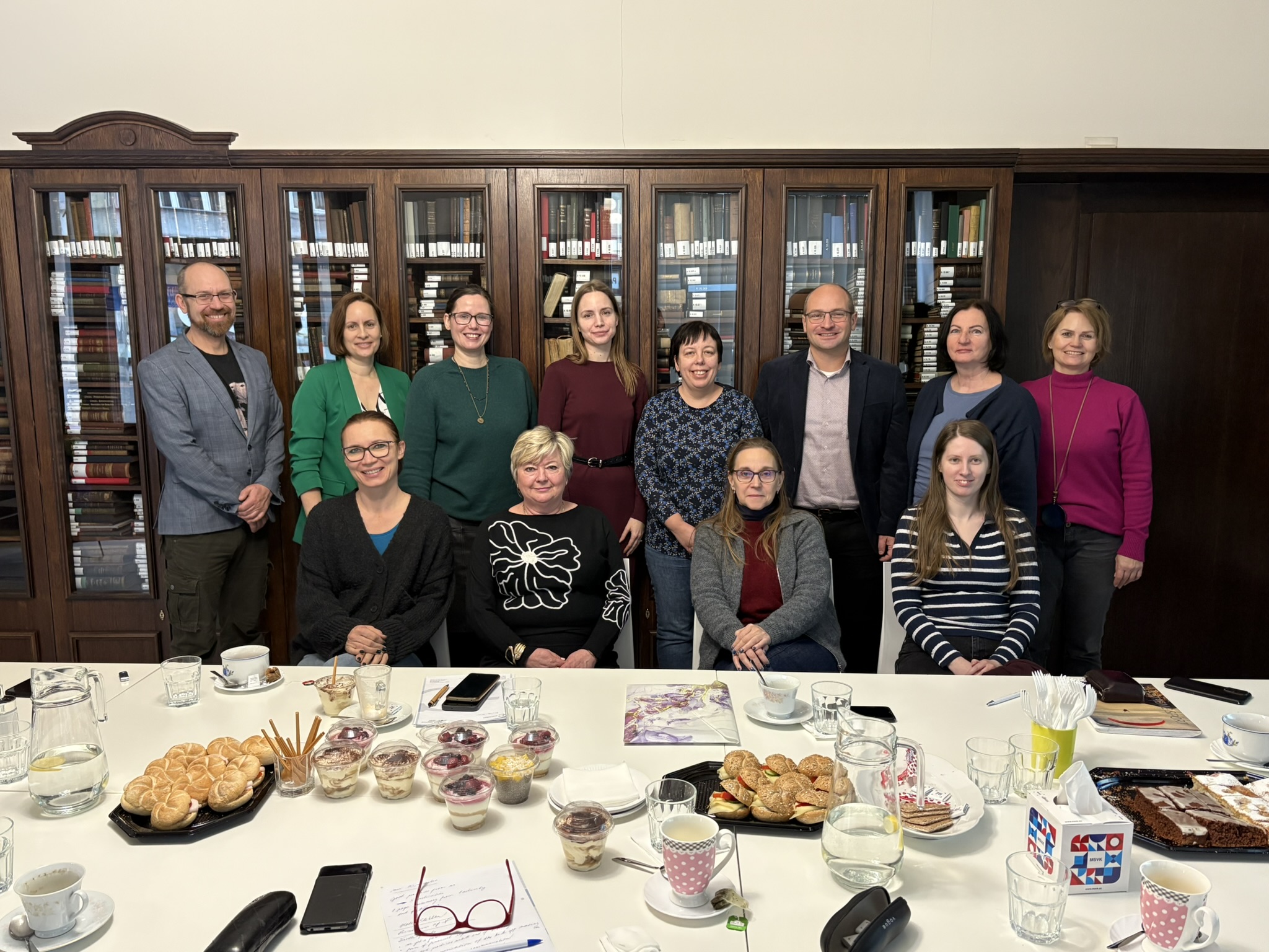 V4Alpha team at kick-off meeting in Ostrava